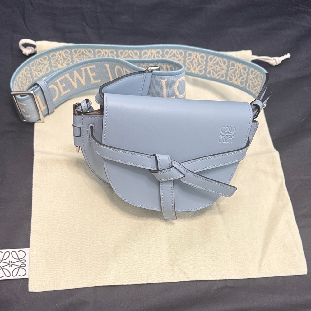 Loewe Light Blue Crossbody Mini Bag